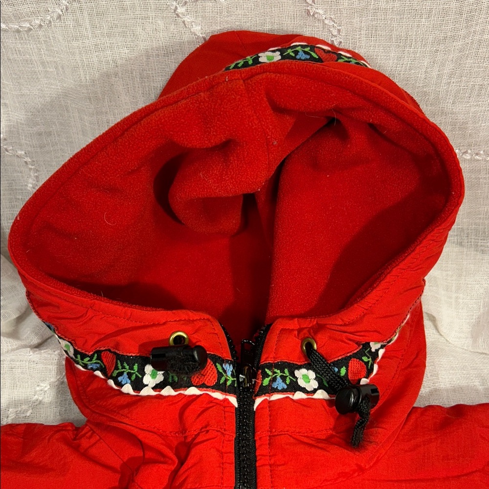Wintergreen handmade fully lined with hood winter suit Size 18mo K00056 - Picture 5 of 16